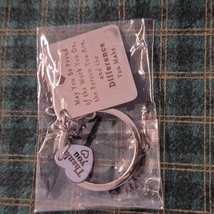 Veterinary Medicine/Vet Tech Thank You Keychain
